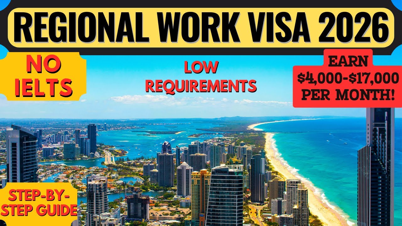 New Australia Work Permit Without IELTS | Australia Regional Work Visa 2026: No English Test