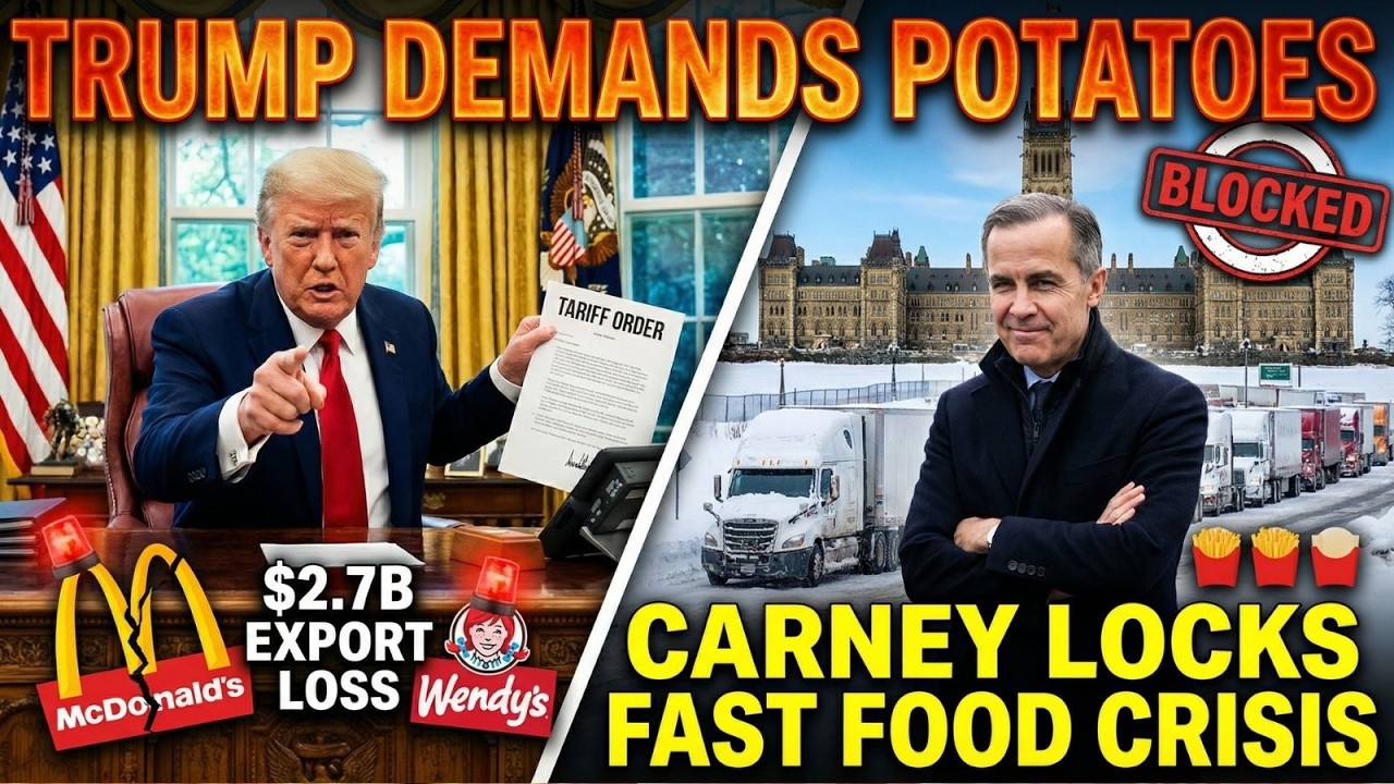 Tariff Showdown: Trump Pressures Canada, Carney Hits Back at America’s Fry Pipeline