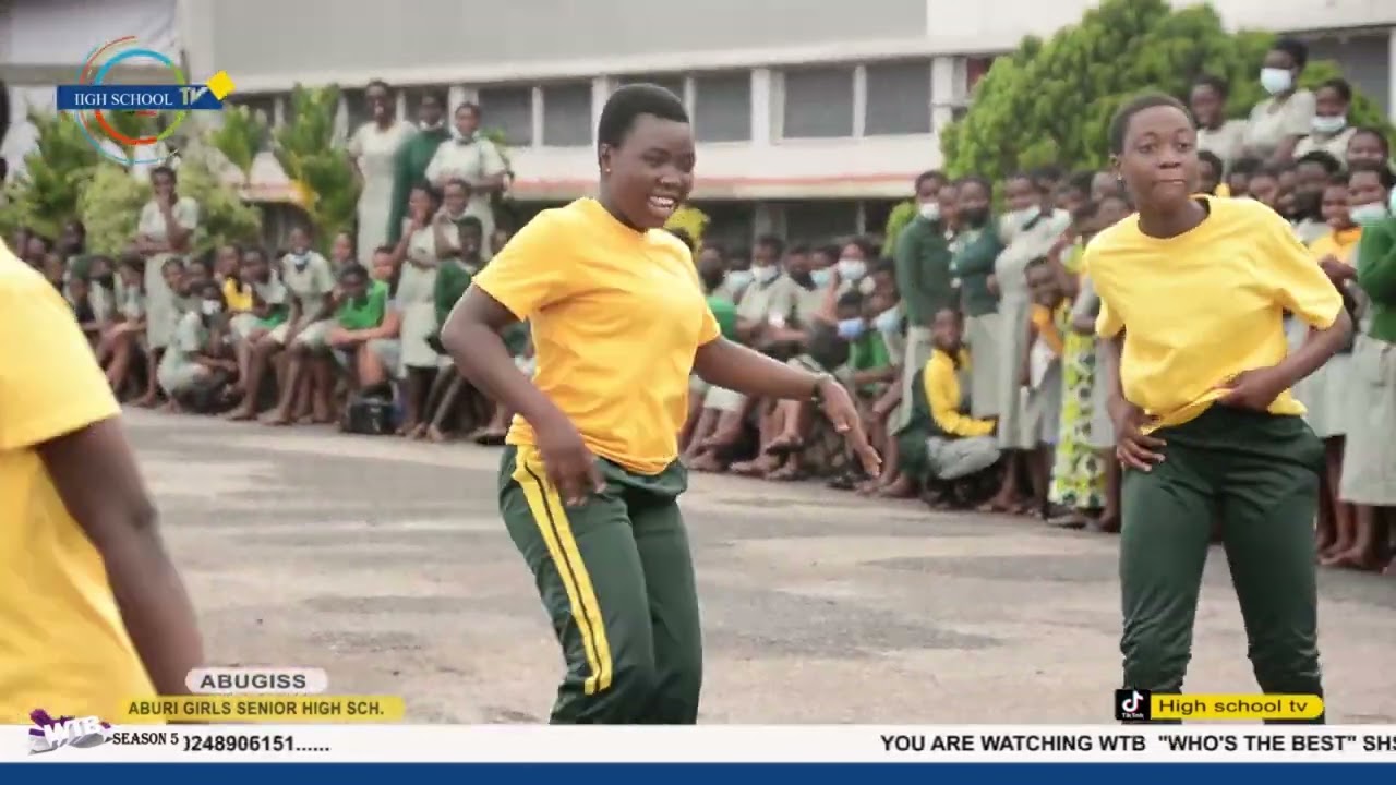 Aburi Girls High School Group group dancers on High School TV