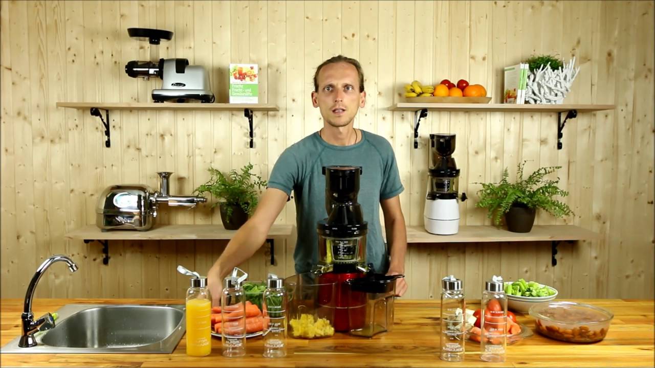 Zebra Whole Slow Juicer - Der Beste Entsafter unter den Saftpressen mit 38 UpM