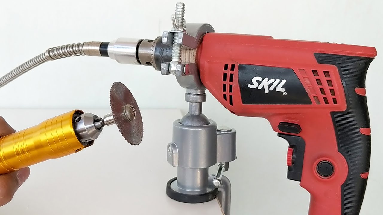 Universal Mini Clamp On Bench Vise | Drill Stand