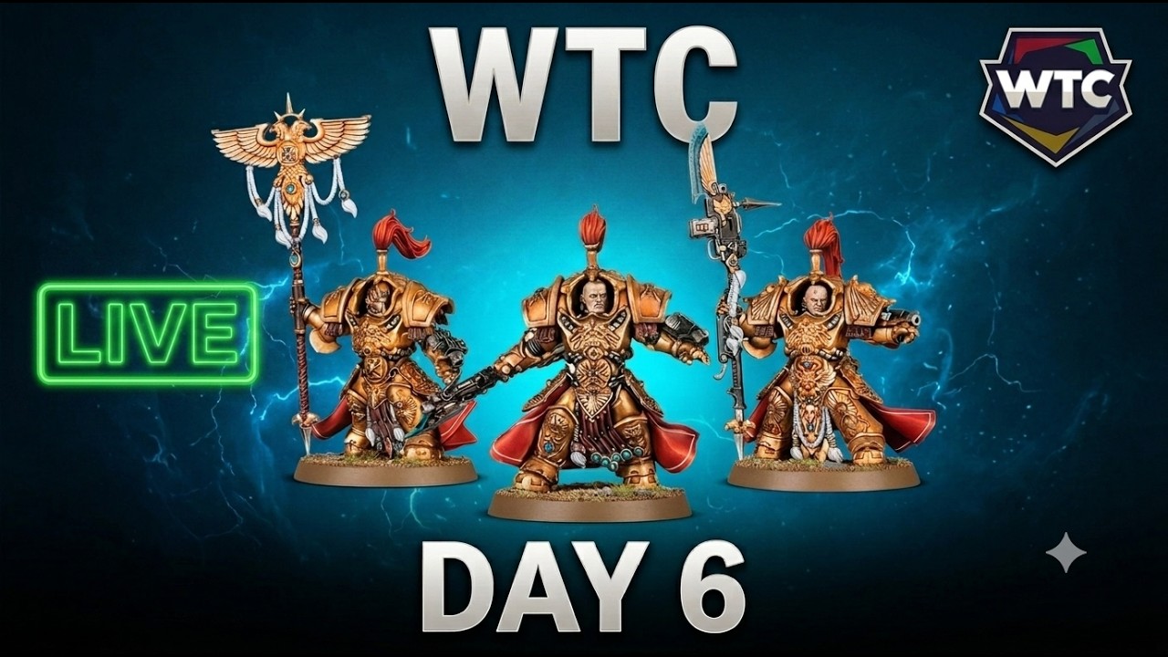 🔥WTC 2026 - WTC Day 4 - Final day  - Warhammer 40k🔥