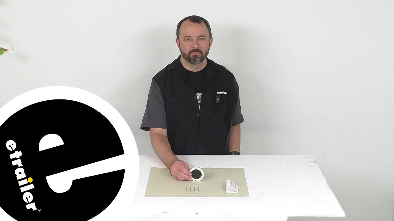 etrailer | Review of Attwood Marine Plumbing - White Scupper Valve 2-7/8 Inch - AT78GR