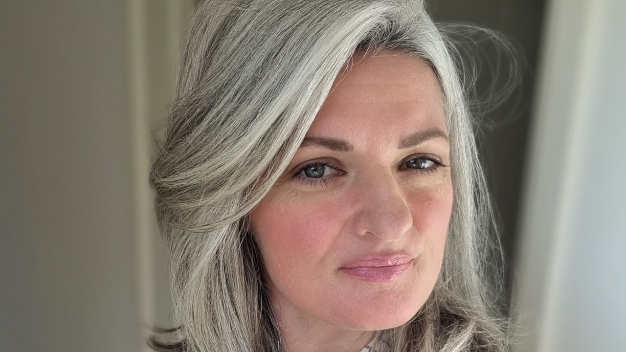 Embracing the grey. Two and a half years grow out ❤️.