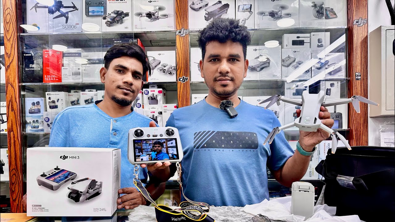 Dji Mini 3 RC Combo Bangla review | ড্রোন বাংলা রিভিউ | Camera Square | Bashundhara city
