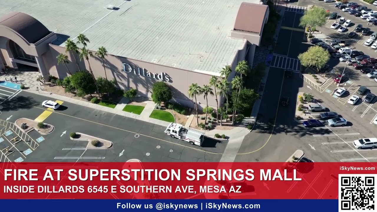 Fire at Superstition Springs Mall: 100 Evacuated After Blaze Breaks Out at Dillard&rsquo;s in Mesa