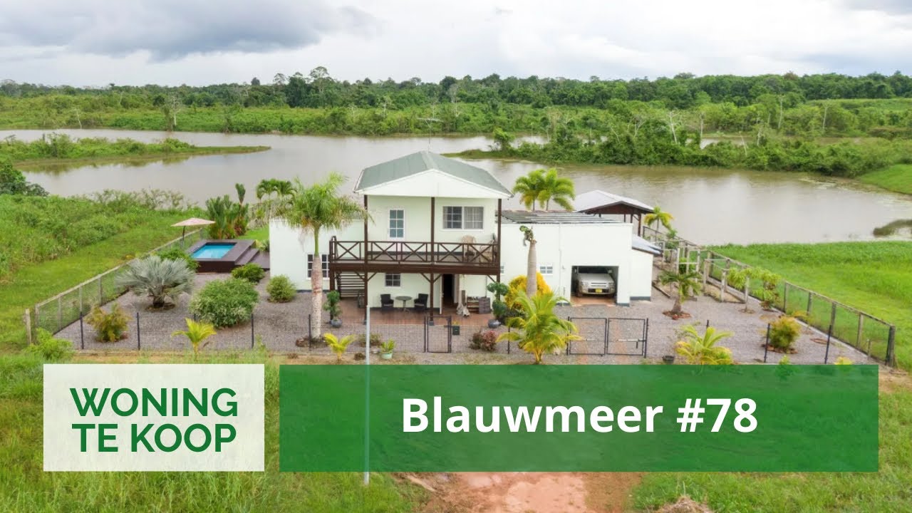 Blauwmeer #78 • 275 m² Hoogbouw te Domburg, Para, Suriname