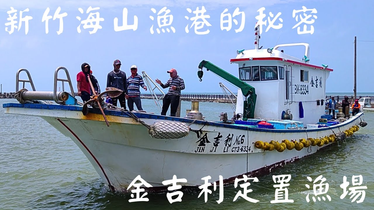 新竹海山漁港的秘密，你可能不知道的魚市，買海鮮的好去處｜金吉利定置魚場 #fish  #fisherman #fishchannel #fishmarket