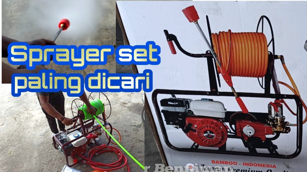 Praktis ...... Mesin sprayer set untuk pertanian dan perkebunan