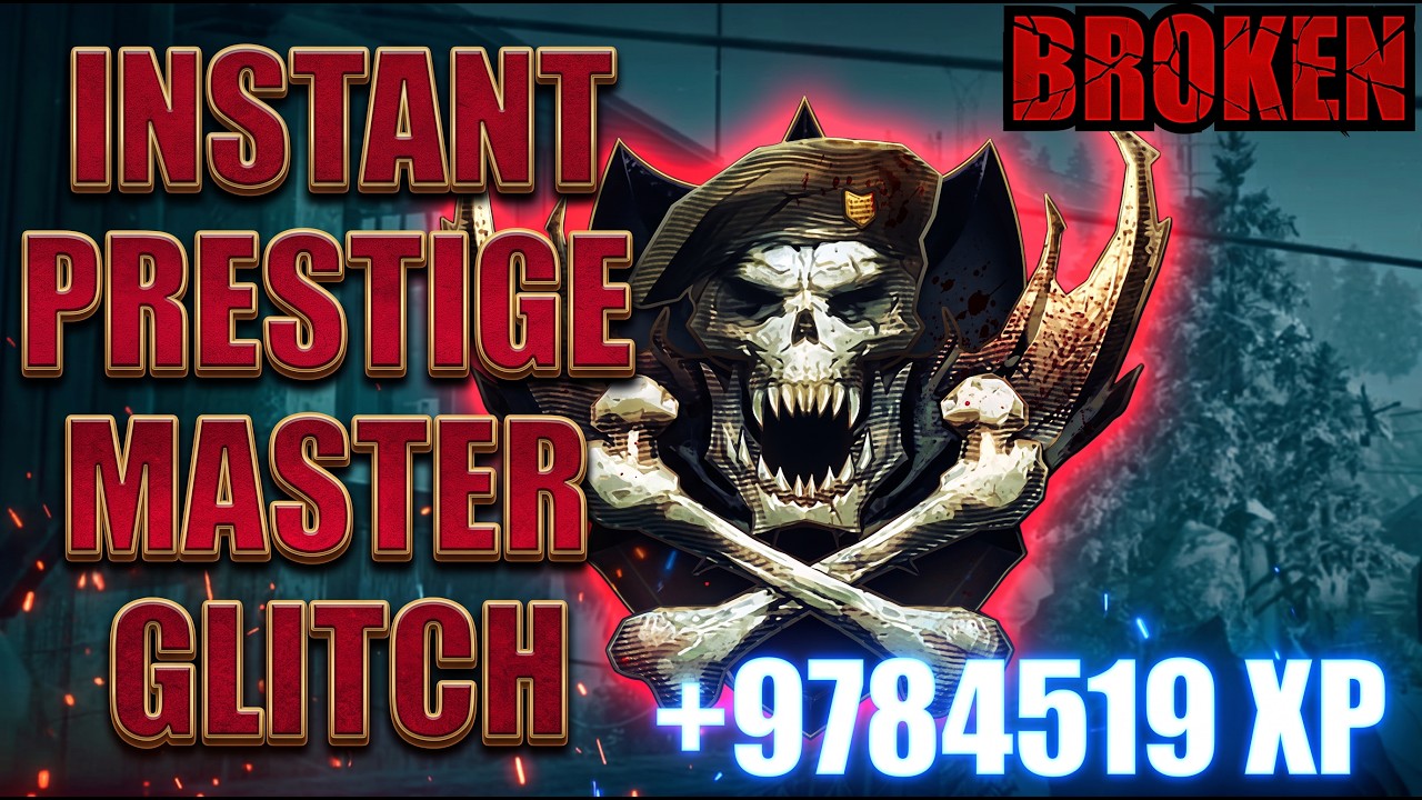 *NEW* PRESTIGE MASTER GLITCH BO1! FULLY SOLO XP LOBBY/UNLOCK ALL! BO1 GLITCHES PORT! (2026) PS5 PORT