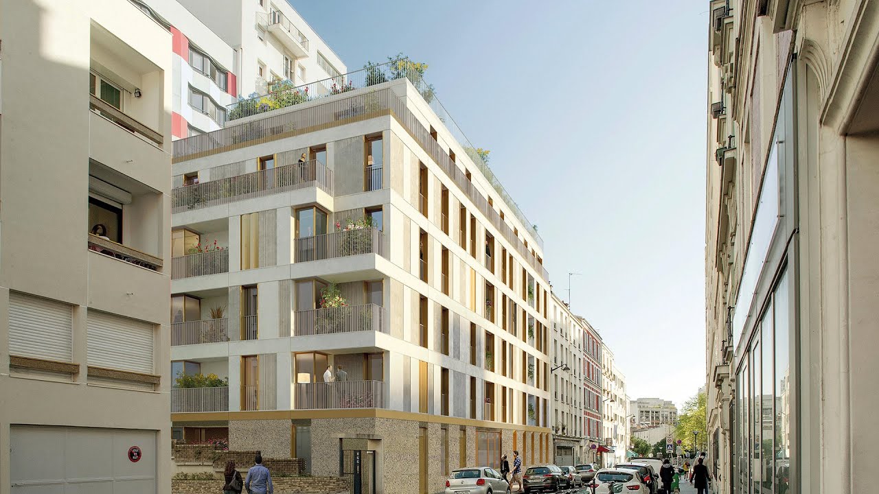 🏗️ Une 1ère en France! Seqens construit un bâtiment en structure mixte façade « Bois-Béton » à Paris