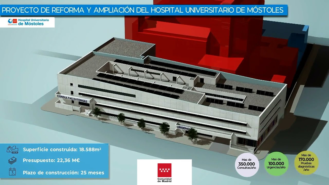 Hospital de Móstoles - Nuevo edificio y reforma del actual centro