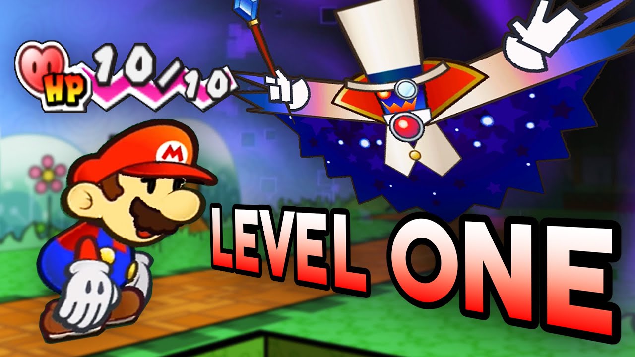Can You Beat Super Paper Mario Without Leveling Up?