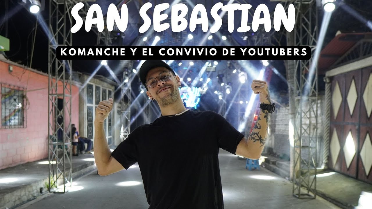 @komanche NOS INVITA A LAS FIESTAS DE SU PUEBLO - Vlog en San Sebastián El Salvador