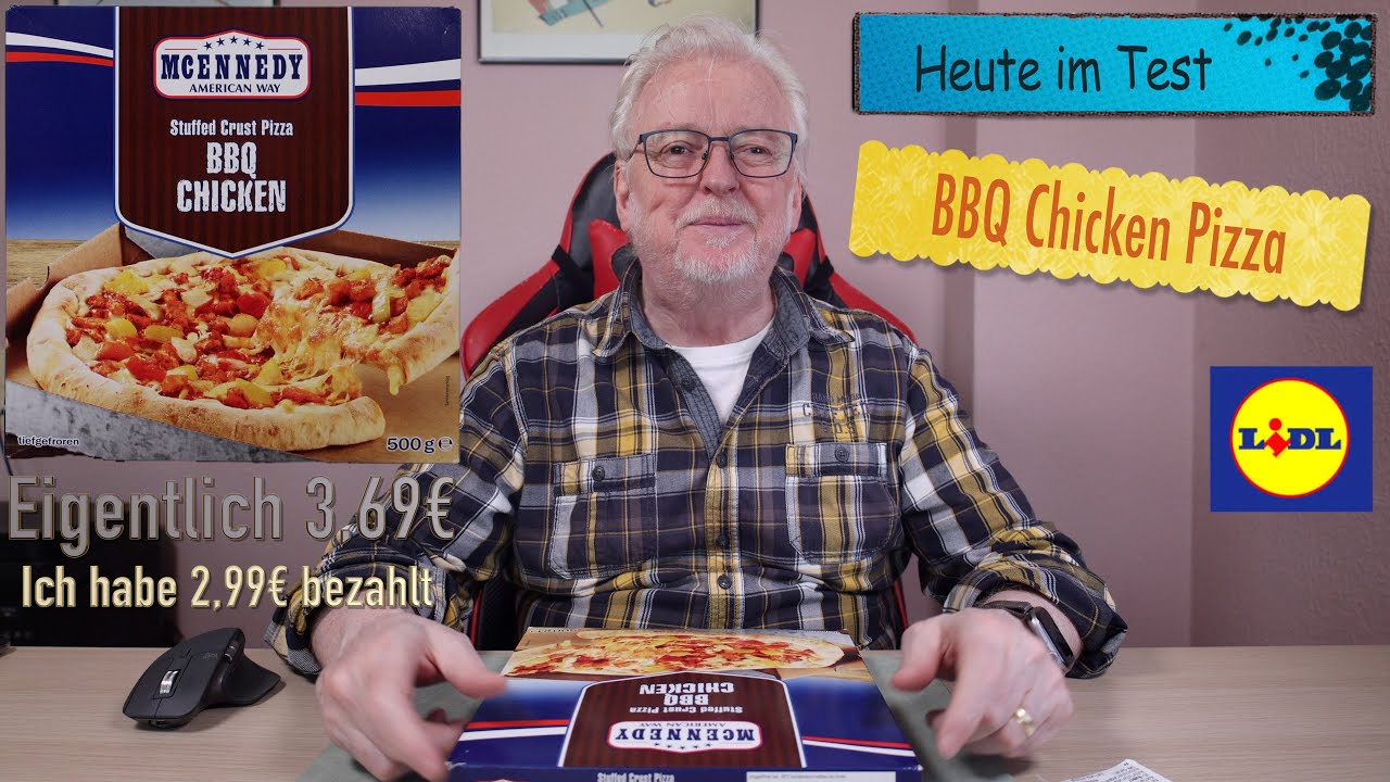 #3 Super Bowl 2026 - BBQ Chicken Pizza aus dem Lidl - Fertiggericht TK