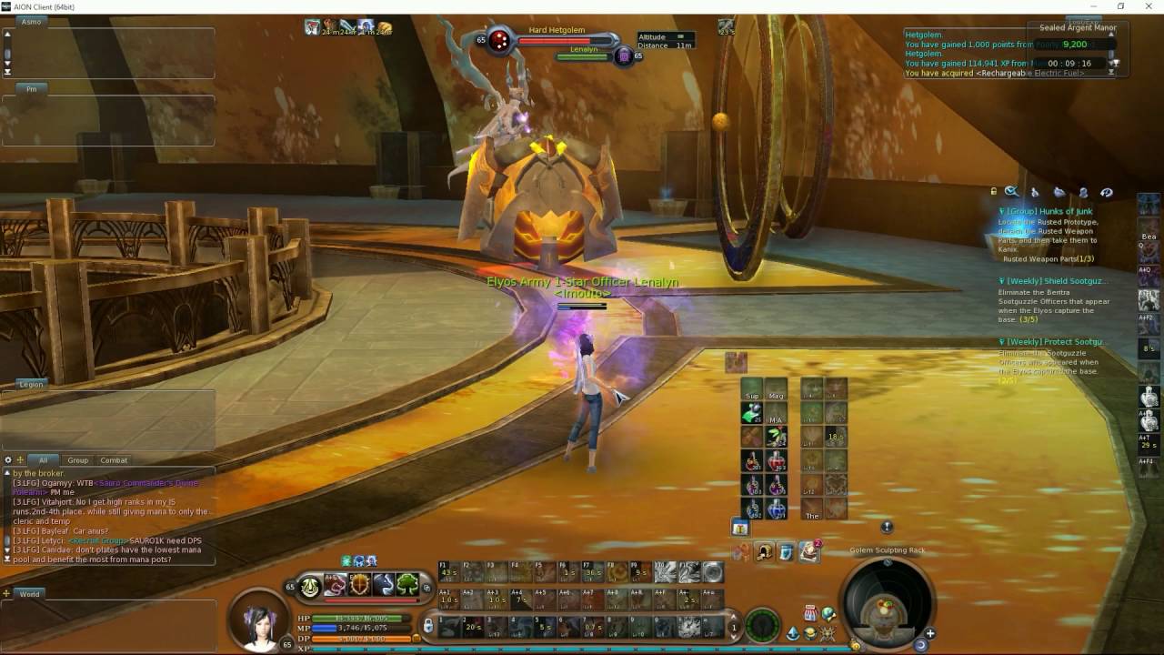 Aion 4.8 Spiritmaster - Sealed Argent Manor [S Rank]