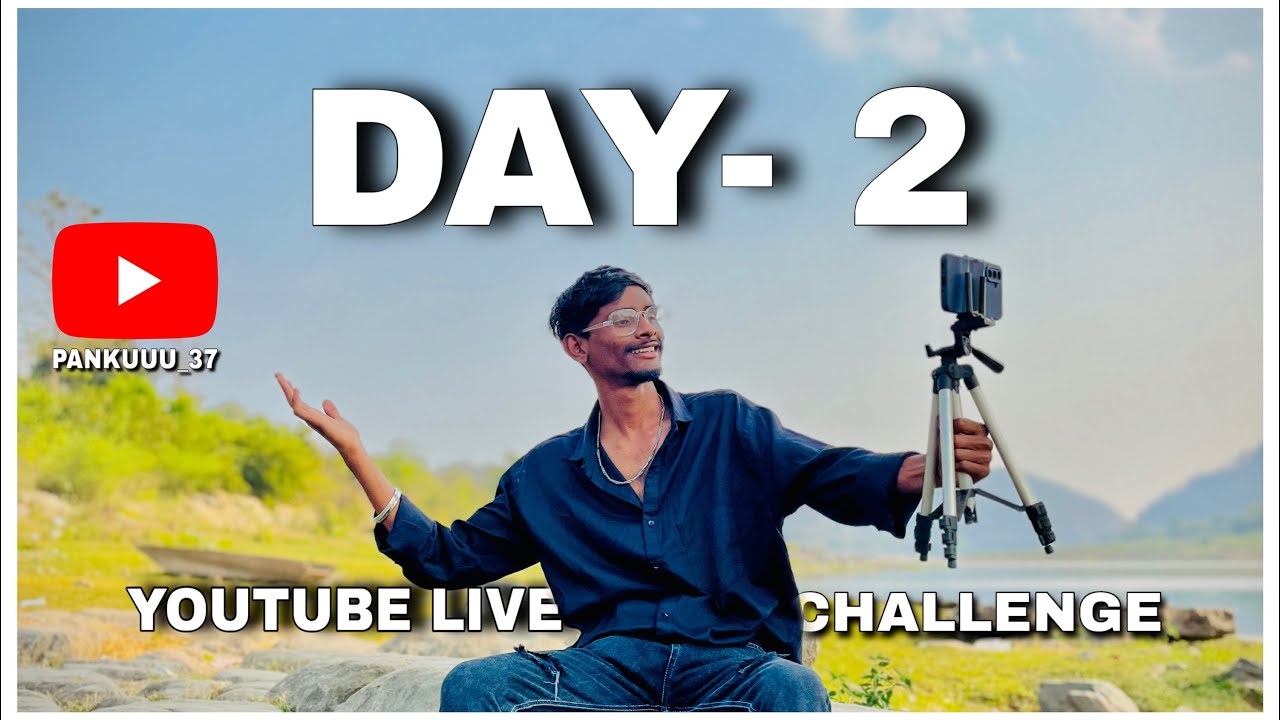 7 days YouTube Live challenge day 1 ll live challenges YouTube live ll gaming streaming and entertai
