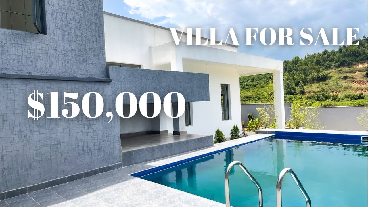 BRAND NEW MODERN VILLA FOR SALE IN KIGALI |  VILLA TOUR