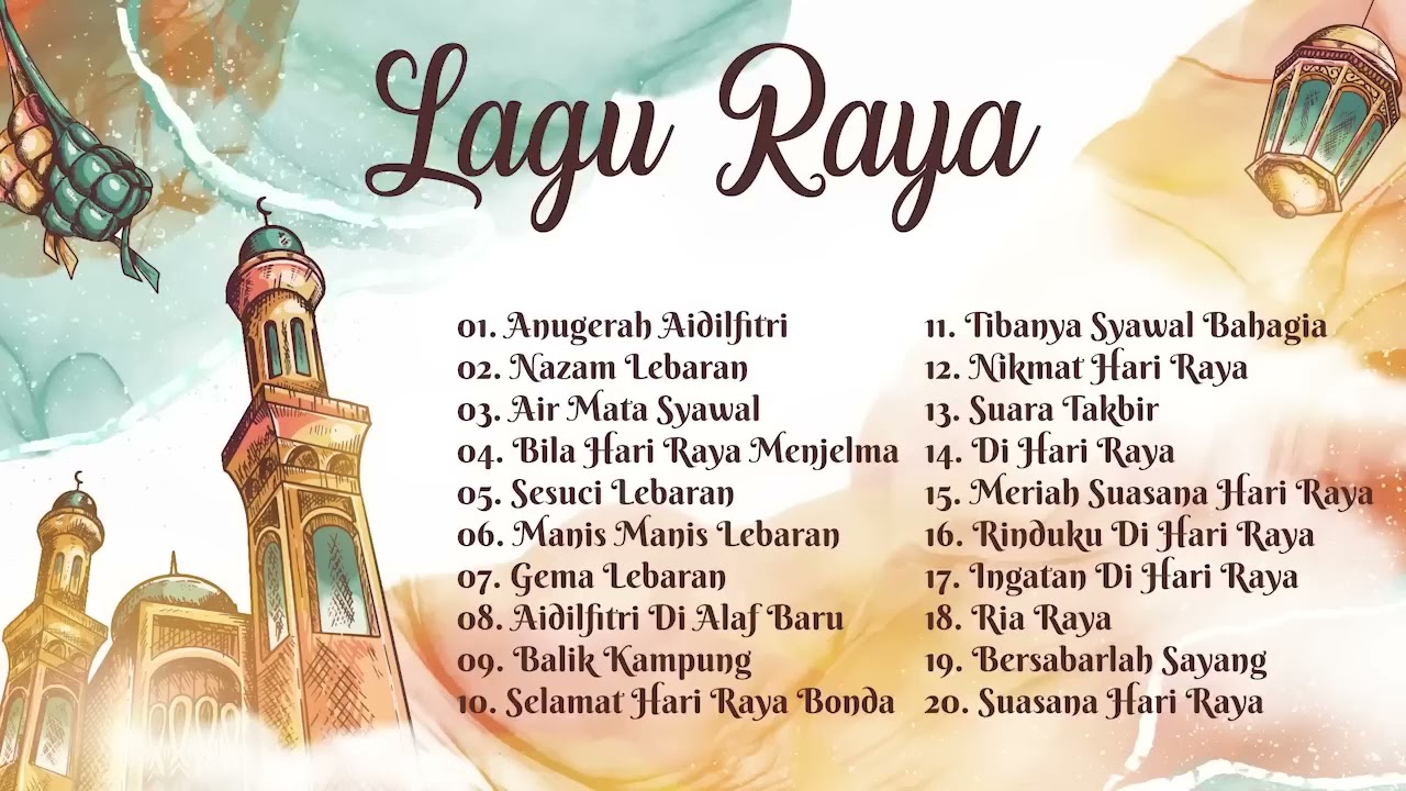Lagu Raya Terbaik Sepanjang Zaman | Selamat Hari Raya Aidilfitri 2025