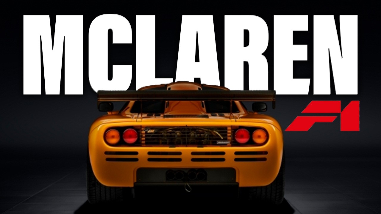 McLaren F1 - The Gold Plated Formula 1 Car For The Road