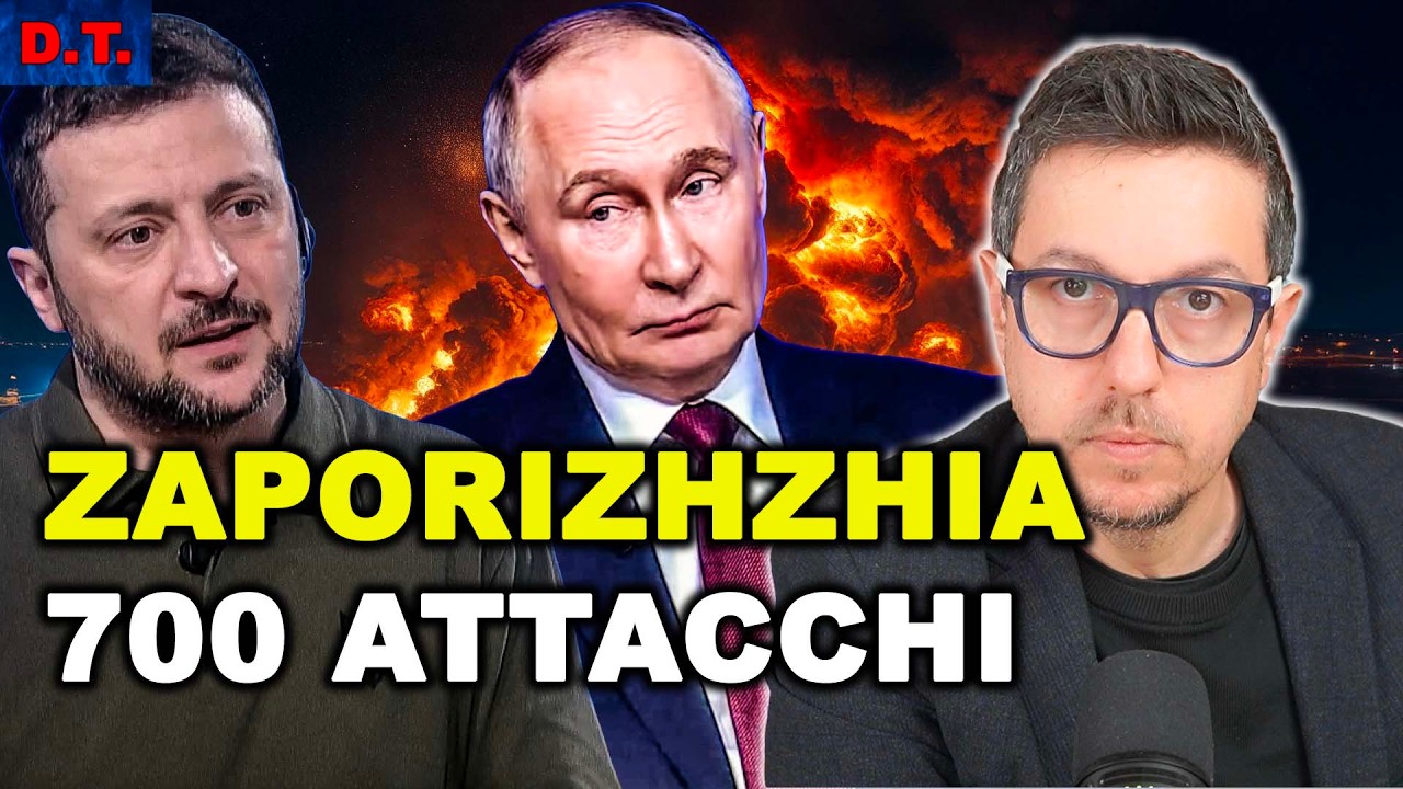 ZAPORIZHZHIA SOTTO MASSICCIO ATTACCO |  RECORD MISSILI BALISTICI RUSSI A GENNAIO 2026