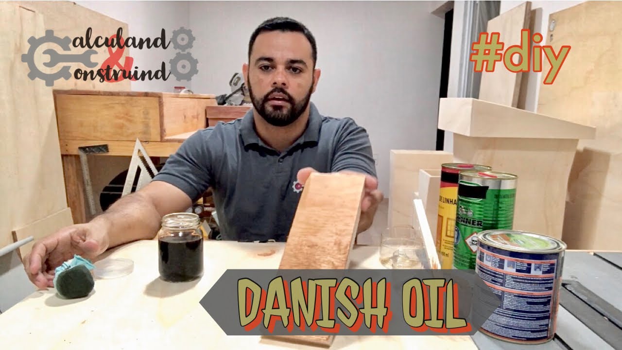 Como fazer “DANISH OIL” em casa. Aprenda a confeccionar o famoso óleo dinamarquês de maneira simples