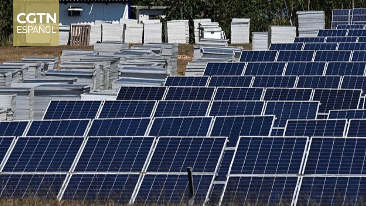 Siete parques solares se conectan a la red el&eacute;ctrica de Cuba con asistencia china