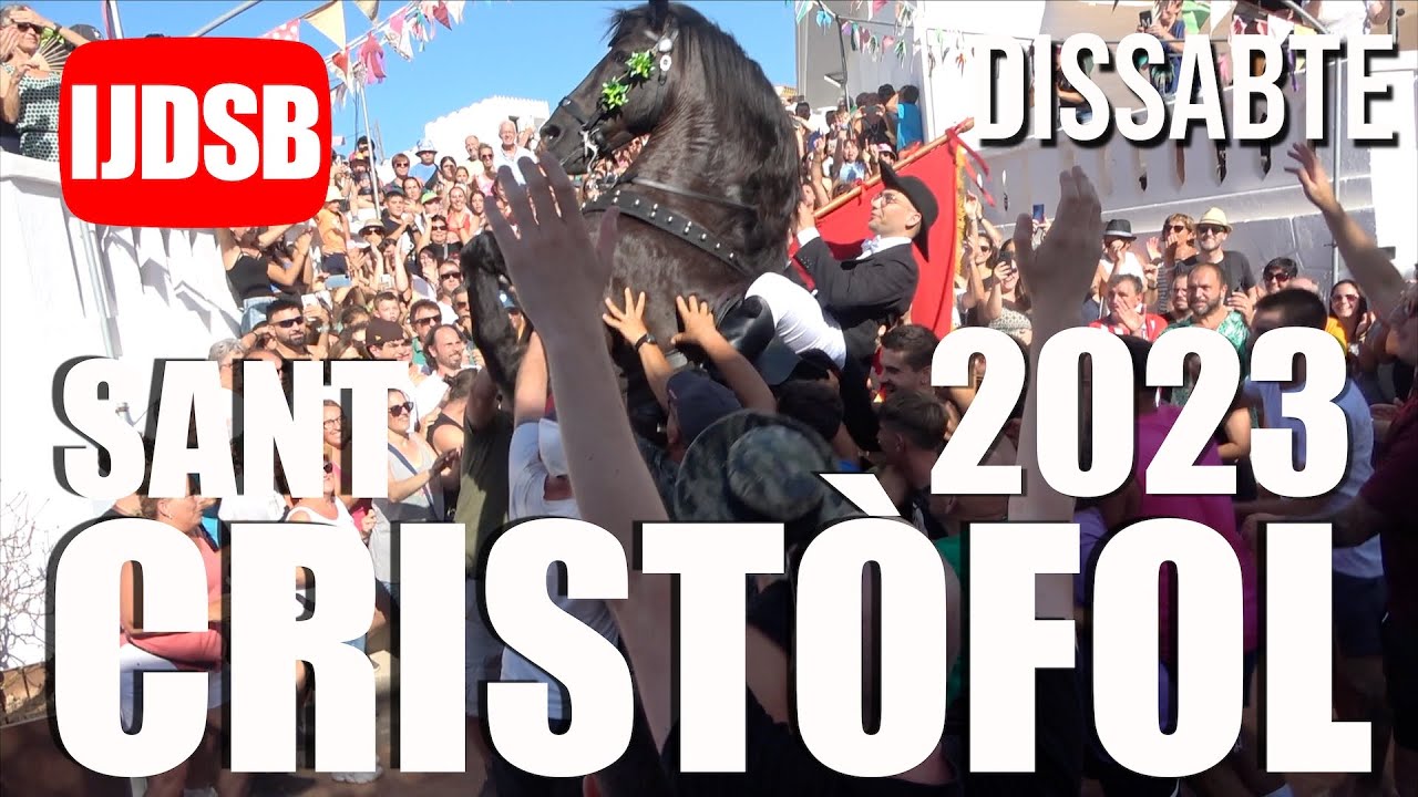 Dissabte de Sant Cristòfol 2023 🔴 Es Migjorn Gran 🐴 Festes de Menorca
