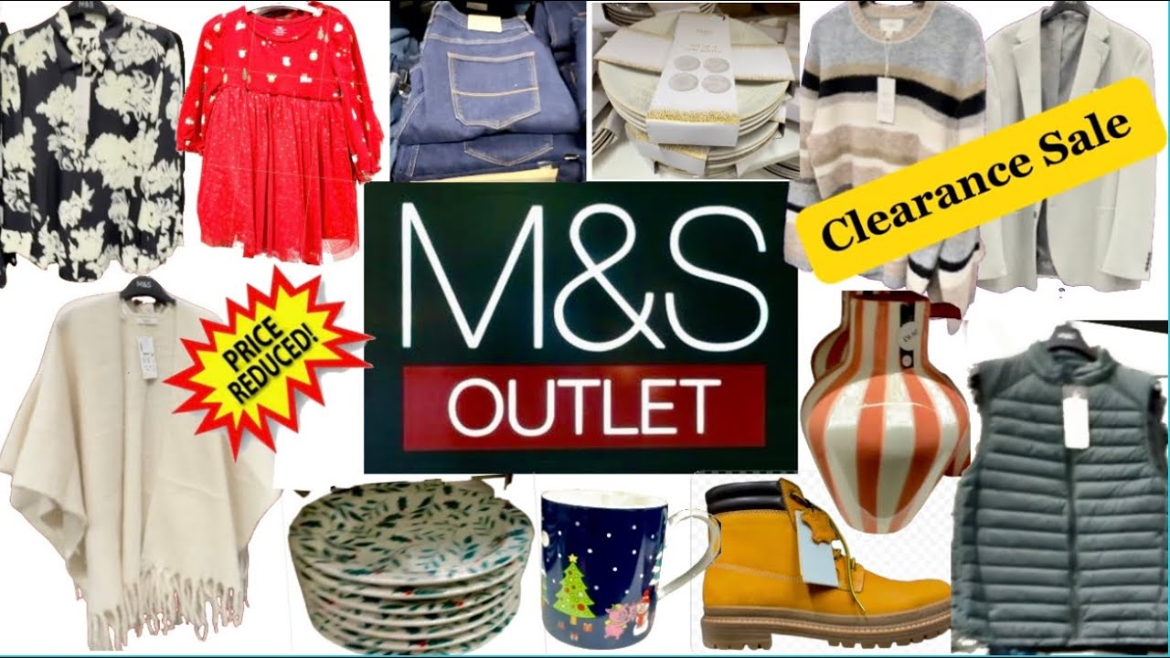M&S Outlet Clearance Sale 2025 . Ladies / Men&rsquo;s / Children / Home Decor / Much more . Walking Tour.