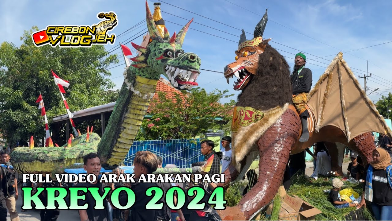 FULL Arak arakan KREYO 2024 ❗️ Ngunjung Buyut Desa Kreyo Klangenan Cirebon
