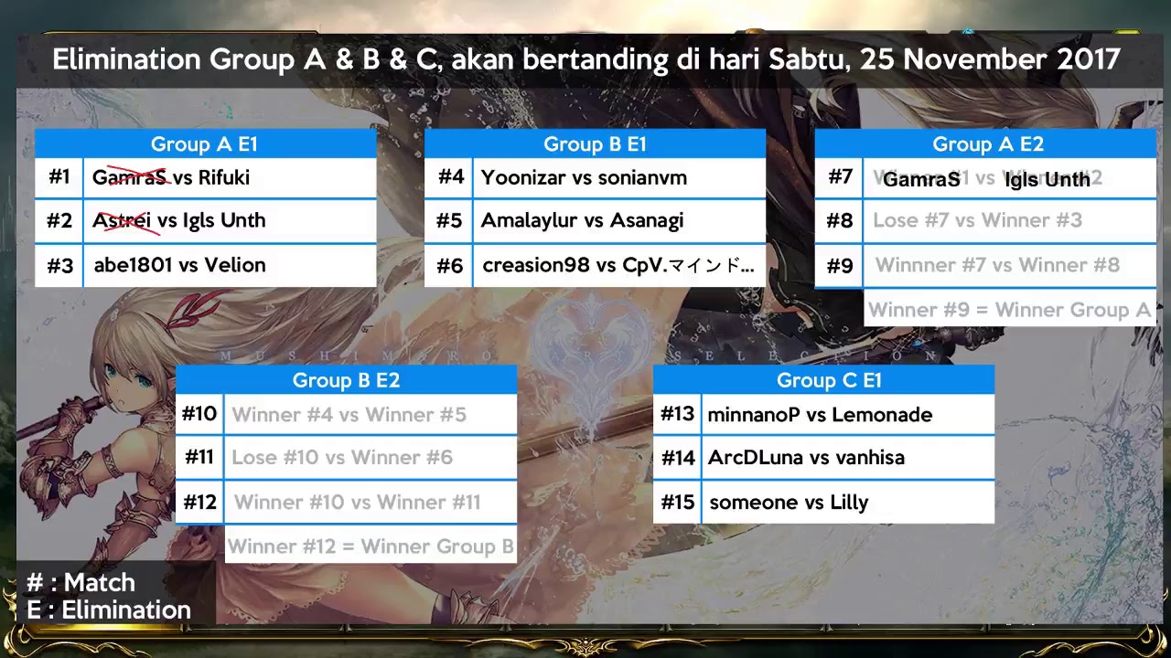 [FULL STREAM] Shadowverse Indonesia Sabtu, 25 November 2017 [PART 1]