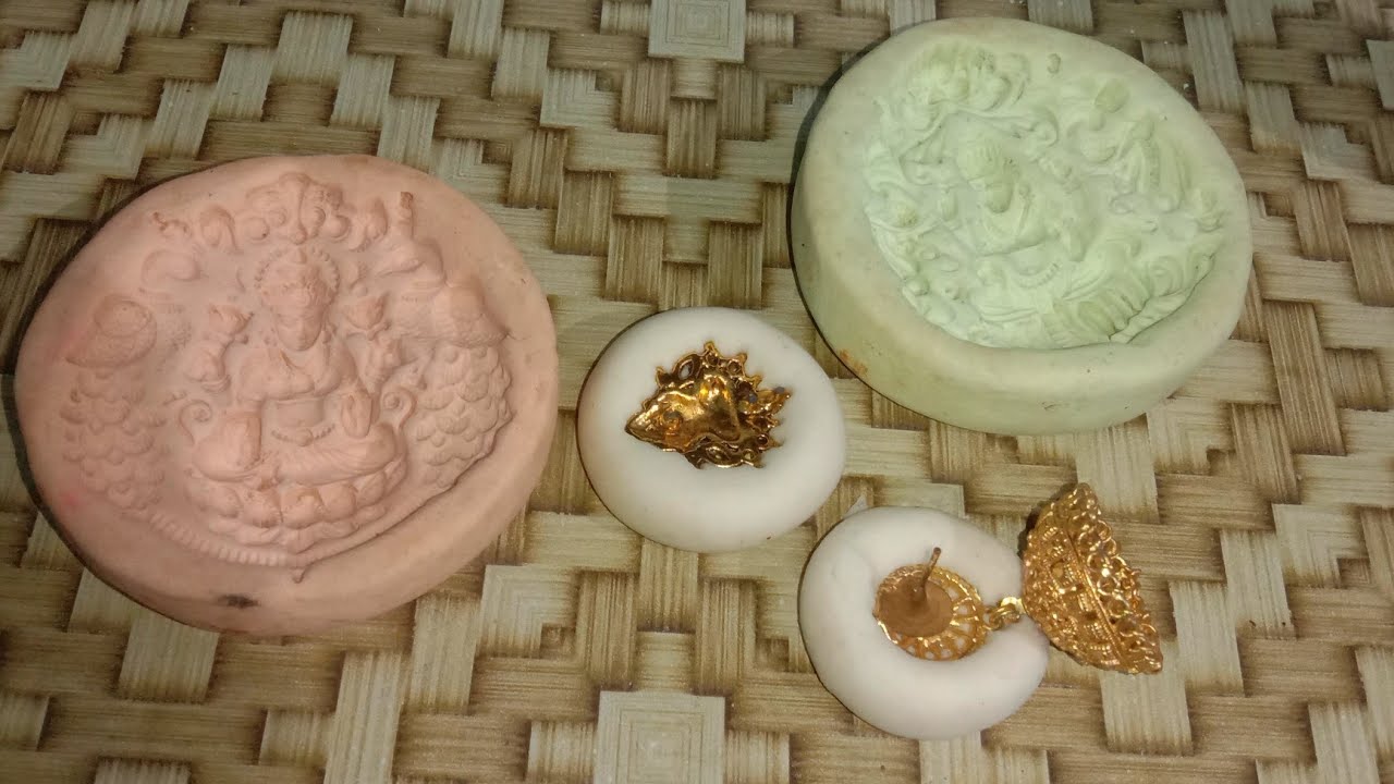 DIY MOULDS FOR TERRACOTTA JEWELRY#WITHOUT SILICONE