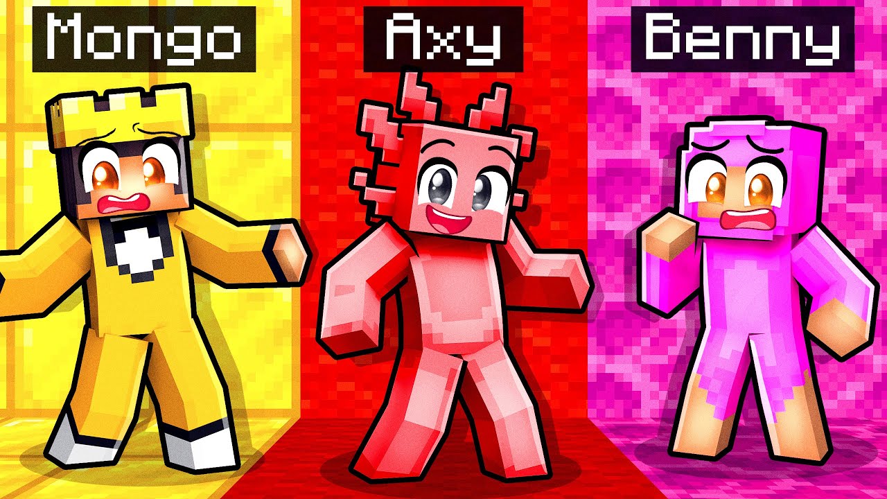 We SWAPPED COLORS In Minecraft!