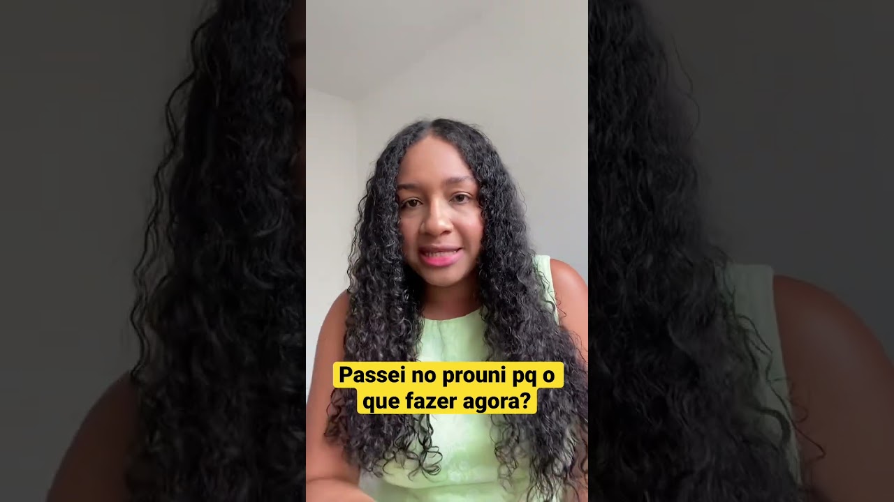 Passei no #prouni o que fazer a partir de agora? #enem2022 #faculdadedemoda