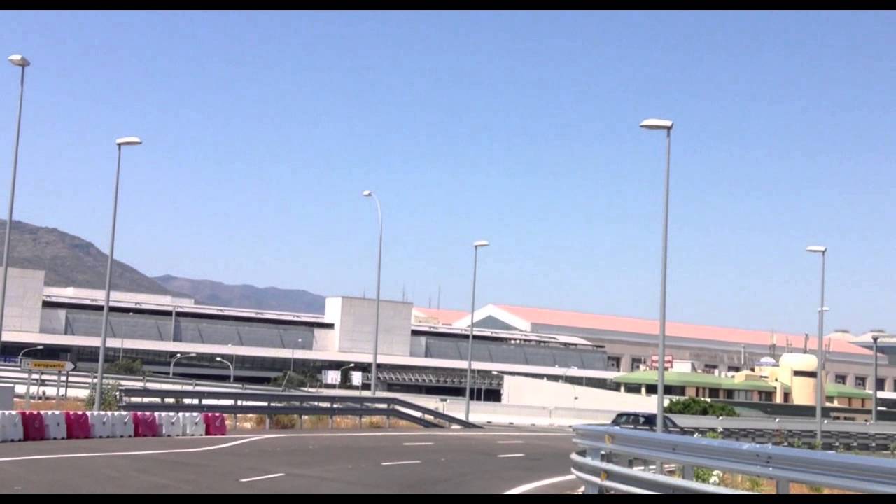 Nuevo acceso sur al aeropuerto de Málaga / Llegadas - Car rental  (dirección Málaga-Cádiz)