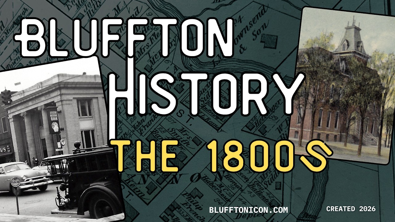 1800s Bluffton History Timeline, Part One