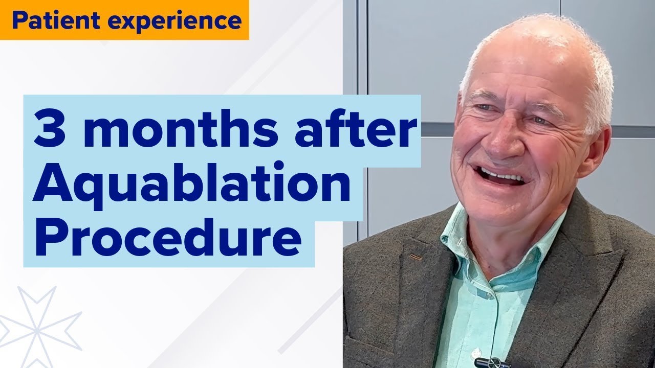 Simon's Testimonial on Aquablation Therapy Performed by Mr Leye Ajayi | Enlarged Prostate Treatment