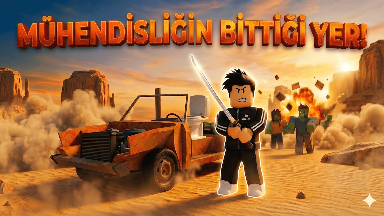 ÇÖLDE MÜHENDİSLİĞİN BİTTİĞİ YER! 😤 Roblox A Desert (Delirdim)