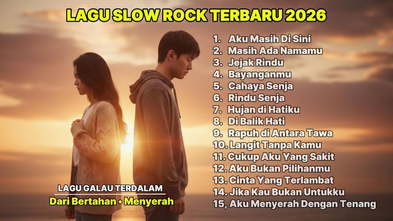 Playlist Galau Terdalam 2026 | Dari Bertahan Sampai Menyerah
