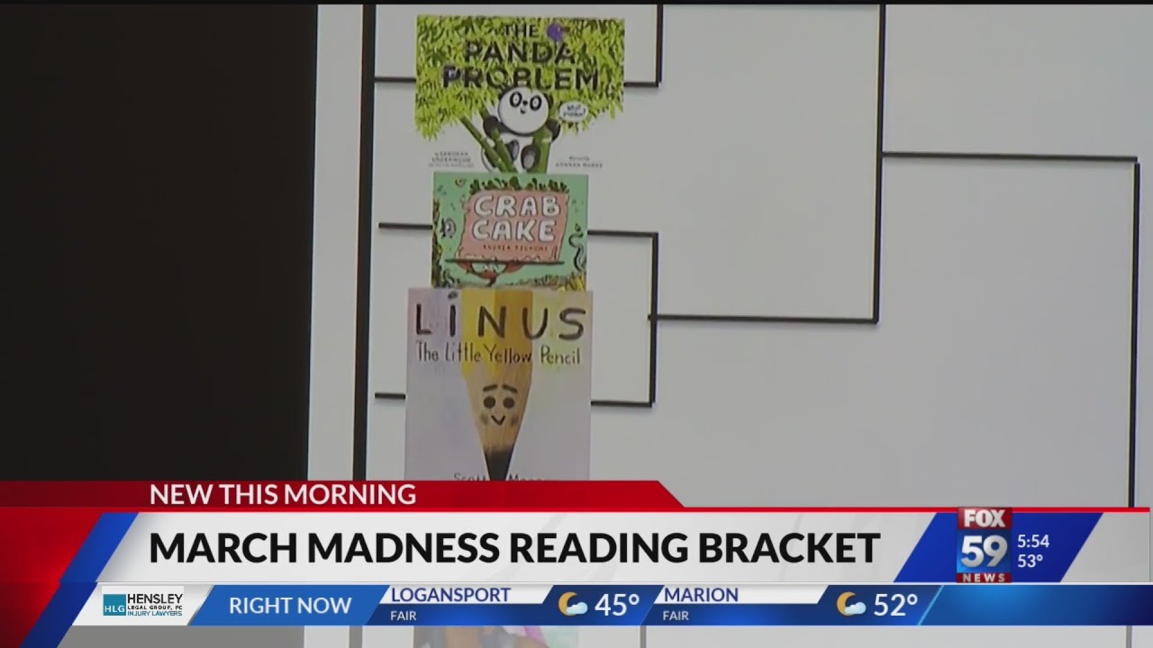 March Madness reading bracket
