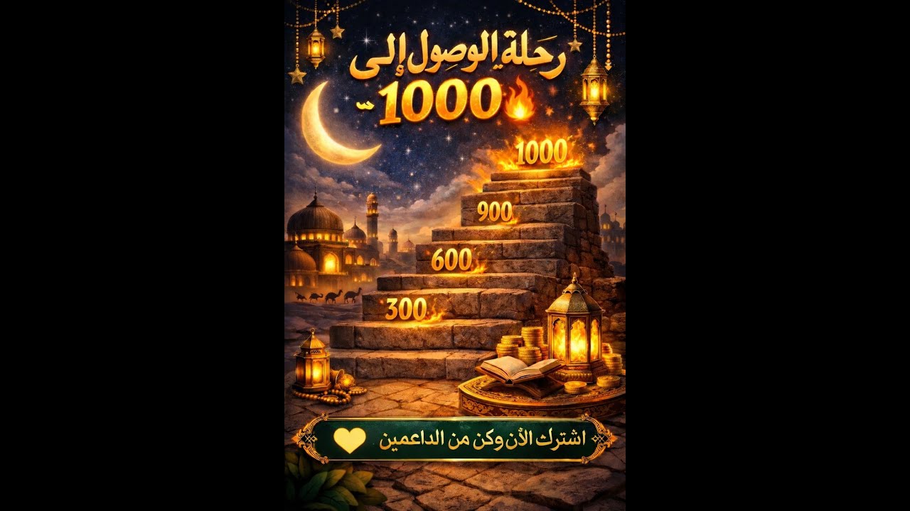 رحلة البحث على مشتركين اشتراك بليز🤍