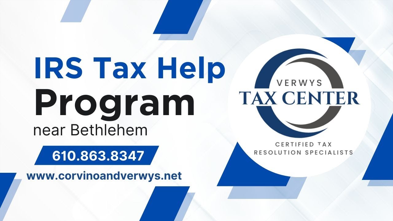 💰 IRS Tax Help Program Near Bethlehem #lehighvalley #allentown #bethlehem #easton #nazareth #windgap