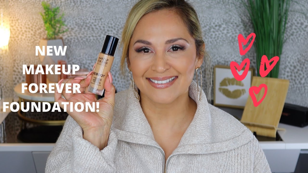 MAKEUP FOREVER REBOOT FOUNDATION||REVIEW AND DEMO!!