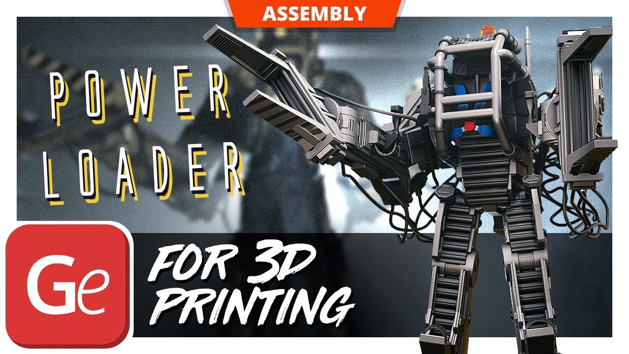 Power Loader 3D Printing Model | Assembly by Gambody