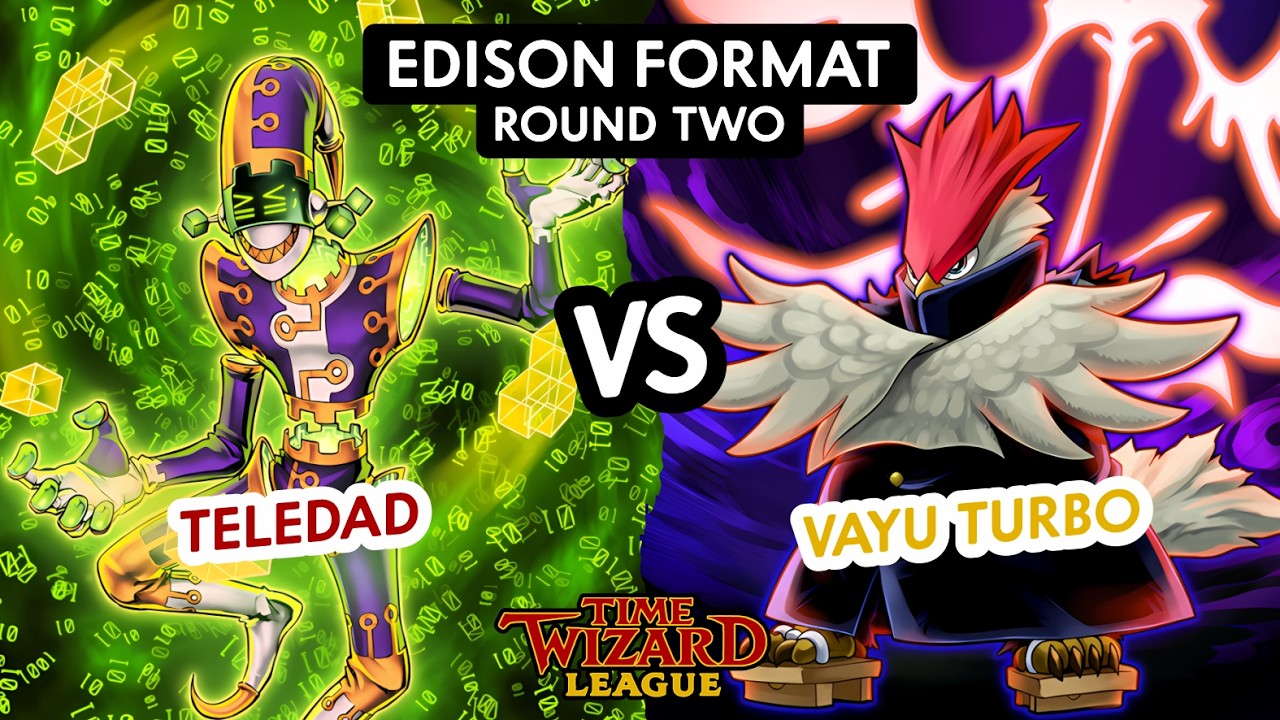 Yu-Gi-Oh! Edison Format - Round Two - Teledad vs Vayu Turbo - Time Wizard League