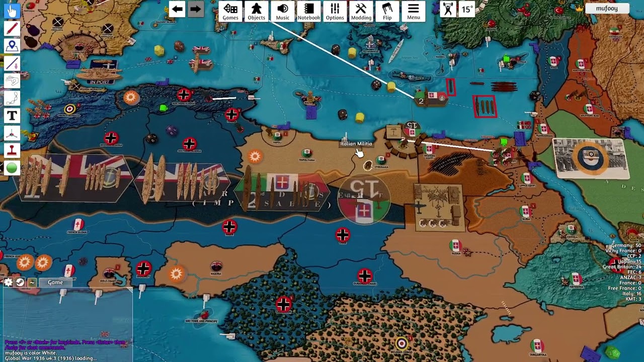 Operation Zipper Italy T9/Germany T10 Jan  '41
