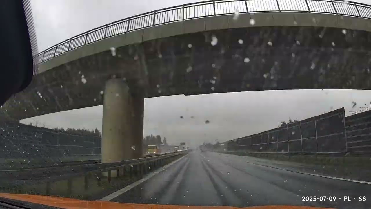 Polskie Drogi | Polish Roads | Driving in Poland - 2025-07-09 Warszawa -Bratislava
