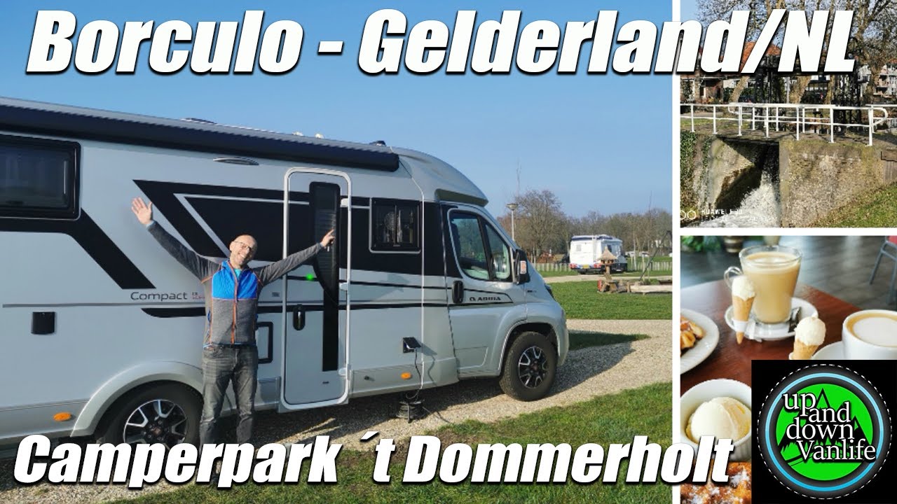 toller Wohnmobilstellplatz: Camperpark 't Dommerholt inkl. Eisdiele  - Borculo/ NL - top Wanderung 👍