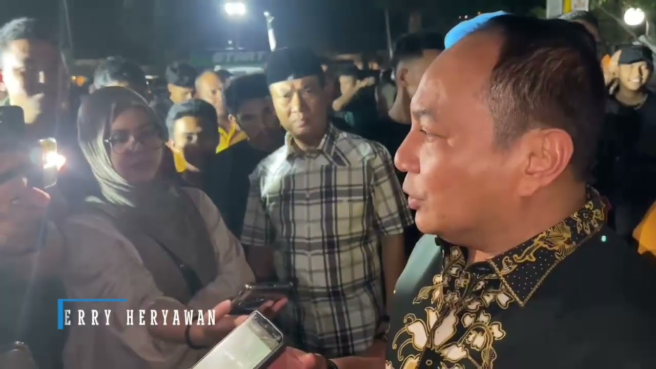 Sportif di Malam Ramadhan! Kapolda Riau Hadiri Adu Cepat 100 Meter