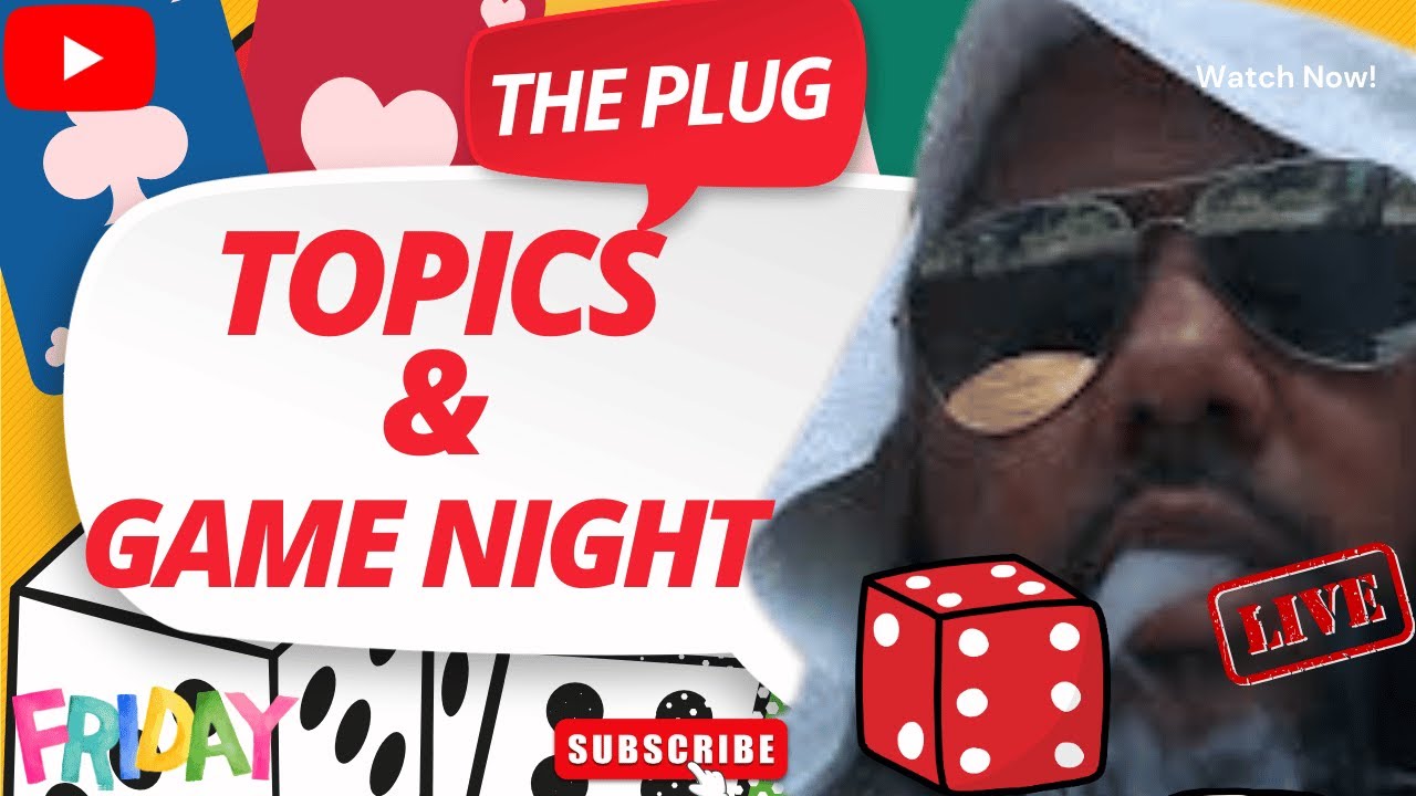 Fun FRIDAYS  its Game NIght!!! HOT TOPICS!! AND youtube JEAPORDY!! 📱